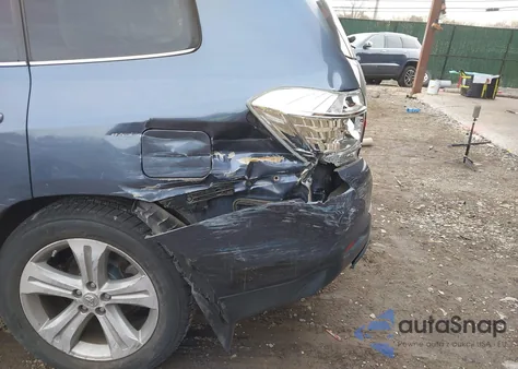 2012 Toyota Highlander Limited V6 z USA, uszkodzony, nr VIN 5TDDK3EH2CS118726